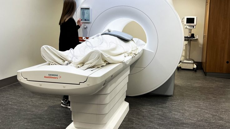 The Ohio State University Wexner Medical Center is the first in the nation to offer a new FDA-approved MRI machine that has a lower magnetic field and a larger patient opening, removing barriers for patients who can’t get into a traditional MRI machine.